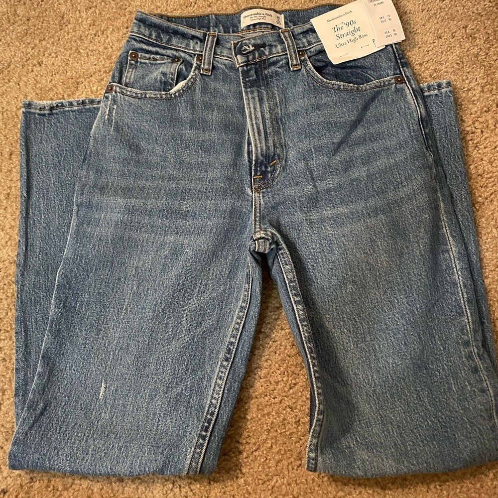 Curve Love Ultra High Rise 90s Straight Jean